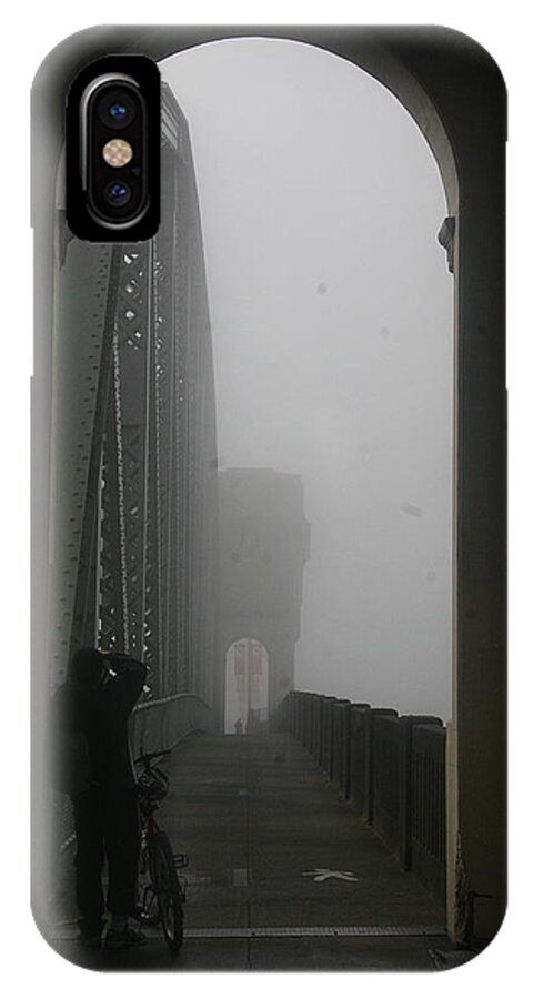 Fog iPhone X Case featuring the photograph Into The Void by Alicia Kent