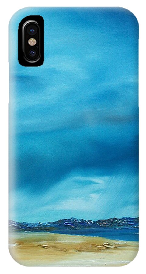 Ireland iPhone X Case featuring the painting Ireland by Conor Murphy