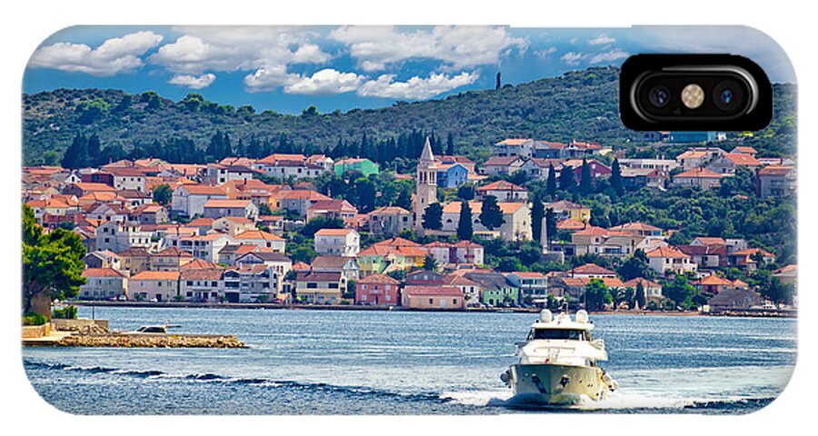 Ugljan iPhone X Case featuring the photograph Island of Ugljan yachting destination by Brch Photography