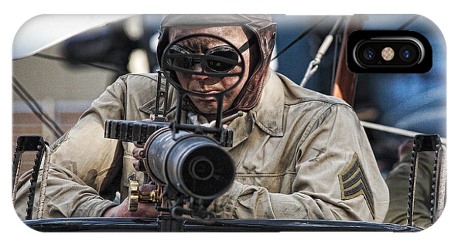 Leatherneck Gallery iPhone X Case featuring the photograph Jenny Gunner at the National Museum of the Marine Corps in Triangle Virginia by William Kuta