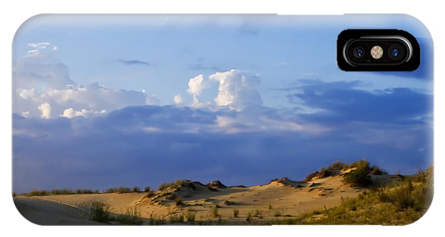 Sand iPhone X Case featuring the photograph Jockey's Ridge State Park by Skip Tribby