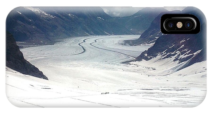 Jungfrau iPhone X Case featuring the photograph Jungfrau Glacier by Nina Kindred