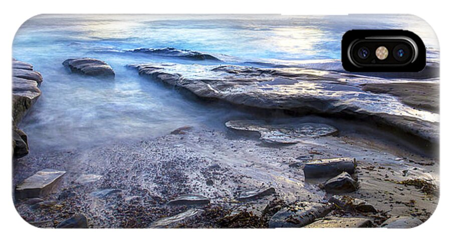 La Jolla Blue Water iPhone X Case featuring the photograph La Jolla Blue Water by Dusty Wynne