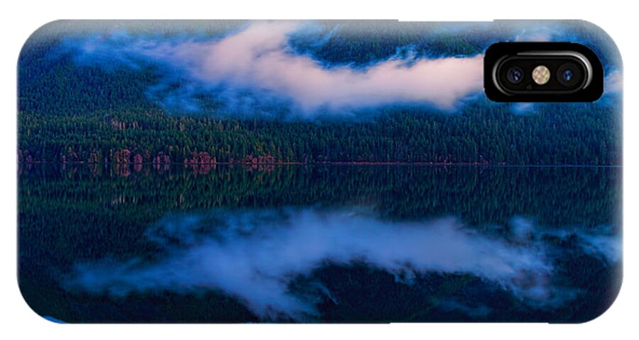 Lake iPhone X Case featuring the photograph Lake Crescent by Thomas Hall
