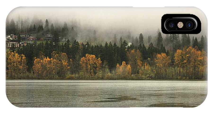 Fall Creek Oregon iPhone X Case featuring the photograph Last Breath of Fall by Randy Wood