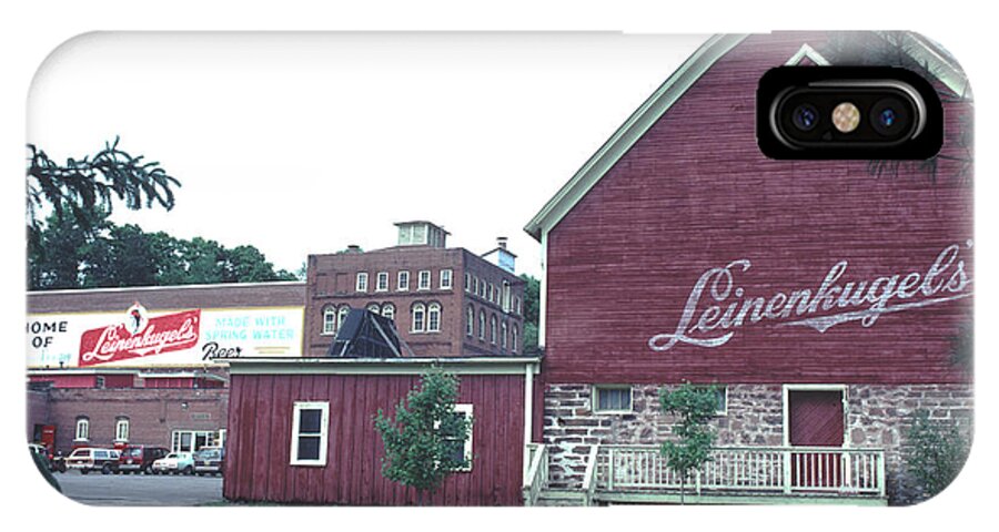 Beer iPhone X Case featuring the photograph Leinenkugel Brewery Chippewa Falls WI by Tom Wurl