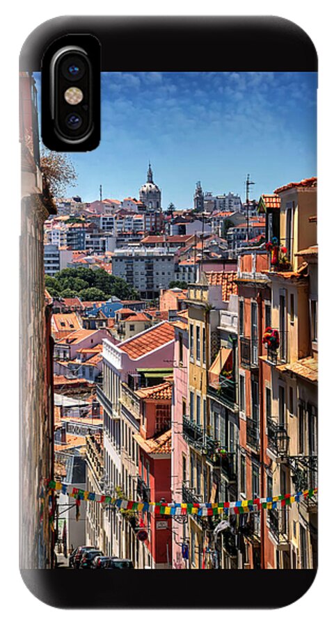 Lisbon iPhone X Case featuring the photograph Luminous Lisbon by Carol Japp