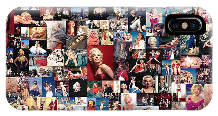 Marilyn Monroe Collage Iphone X Case For Sale By Zapista Ou