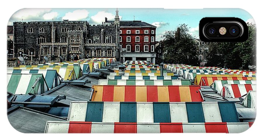 Norwich iPhone X Case featuring the photograph Market by Pedro Fernandez