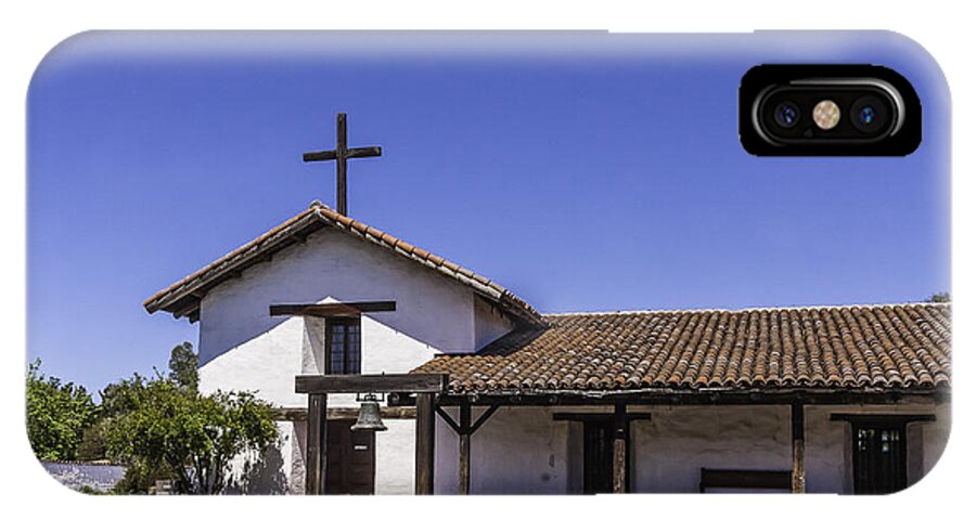Architecture iPhone X Case featuring the photograph Mission San Francisco Solano by Karen Stephenson