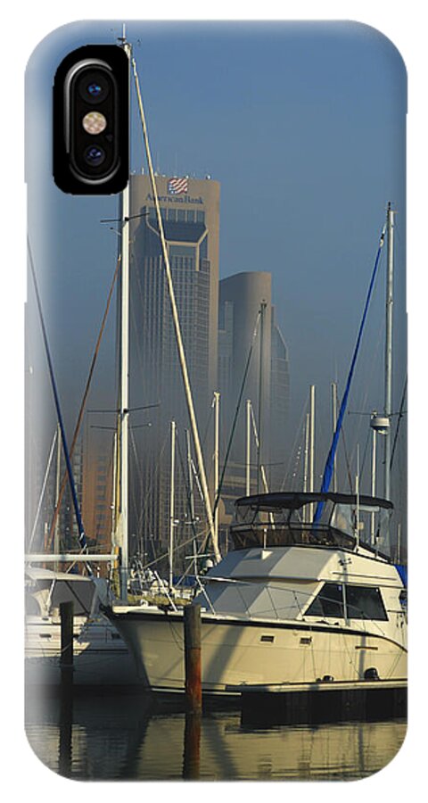 Fog iPhone X Case featuring the photograph Morning Fog ll by Leticia Latocki
