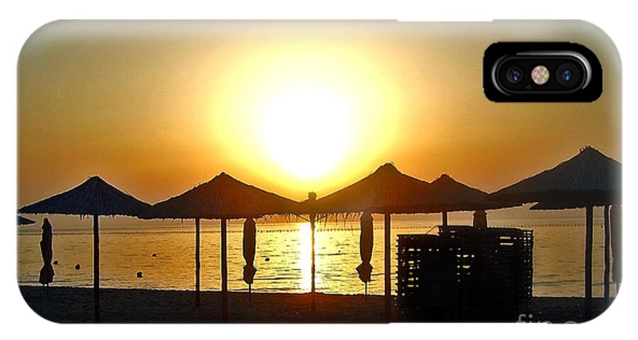 Morning iPhone X Case featuring the photograph Morning In Greece by Nina Ficur Feenan