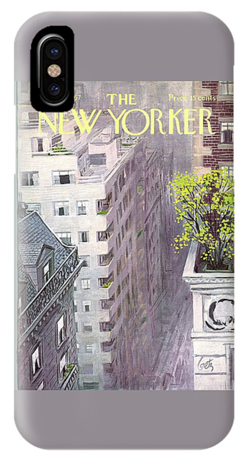 New Yorker April 22nd, 1967 iPhone X Case