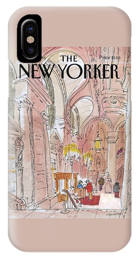 New Yorker April 28th, 1986 iPhone X Case