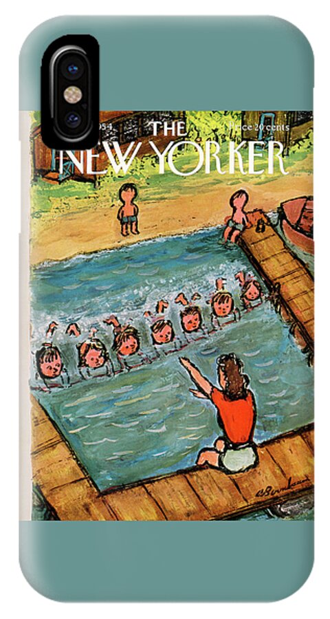 New Yorker August 21st, 1954 iPhone X Case