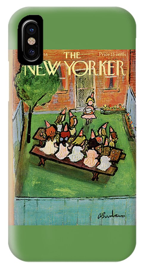 New Yorker August 23rd, 1958 iPhone X Case
