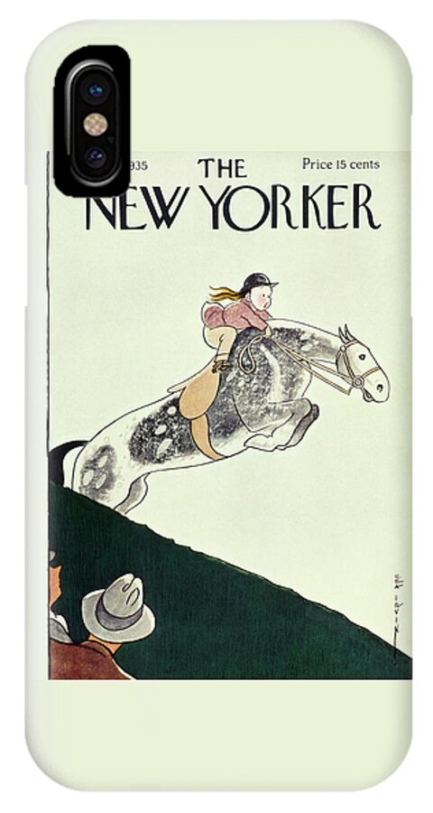 New Yorker August 24 1935 iPhone X Case