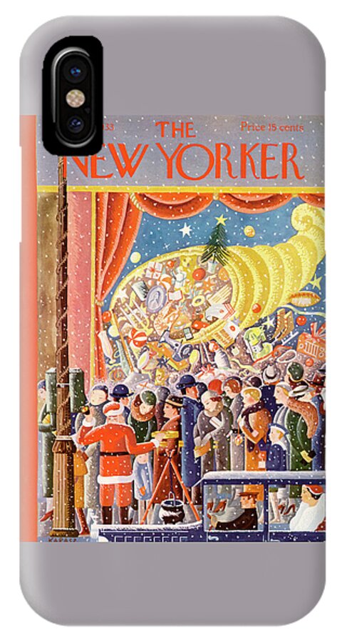 New Yorker December 9th, 1933 iPhone X Case