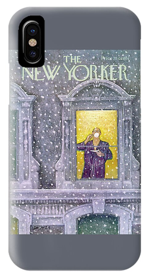 New Yorker January 12th, 1976 iPhone X Case