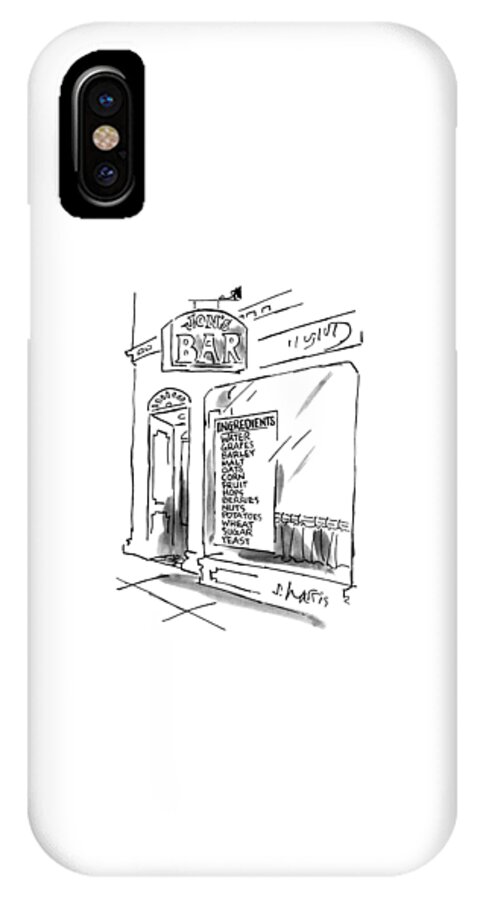 New Yorker July 16th, 1990 iPhone X Case