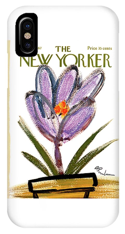 New Yorker March 25th, 1967 iPhone X Case