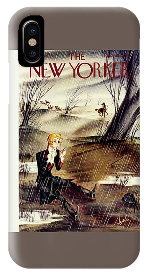 New Yorker November 28 1936 iPhone X Case