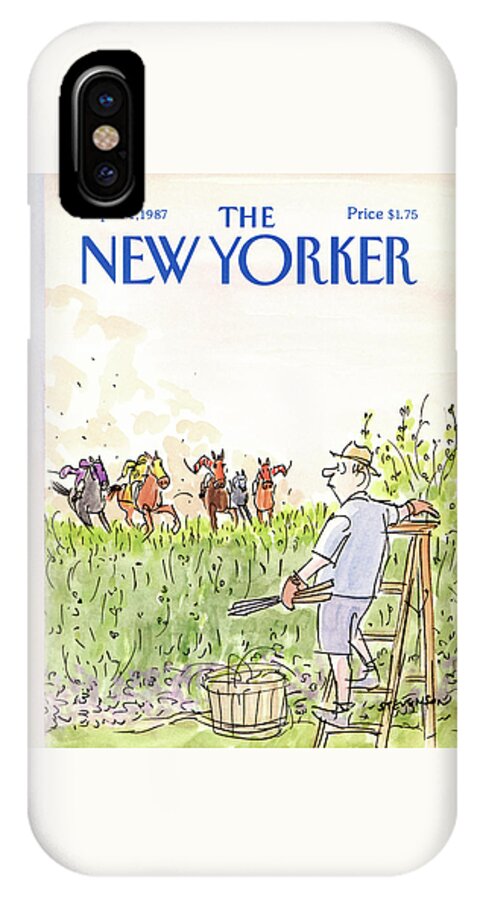 New Yorker September 21st, 1987 iPhone X Case