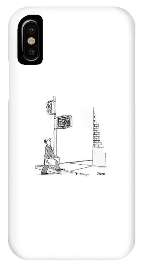 New Yorker September 8th, 1986 iPhone X Case