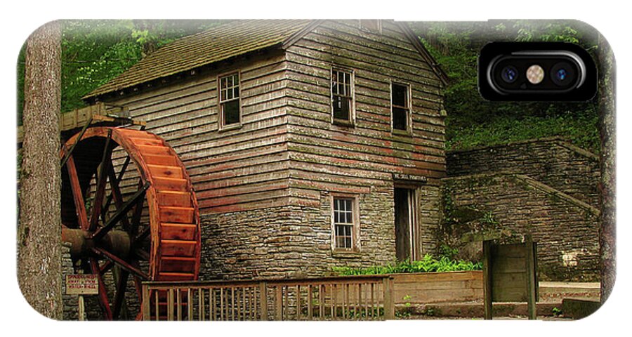 Old iPhone X Case featuring the photograph Rice Grist Mill by Douglas Stucky