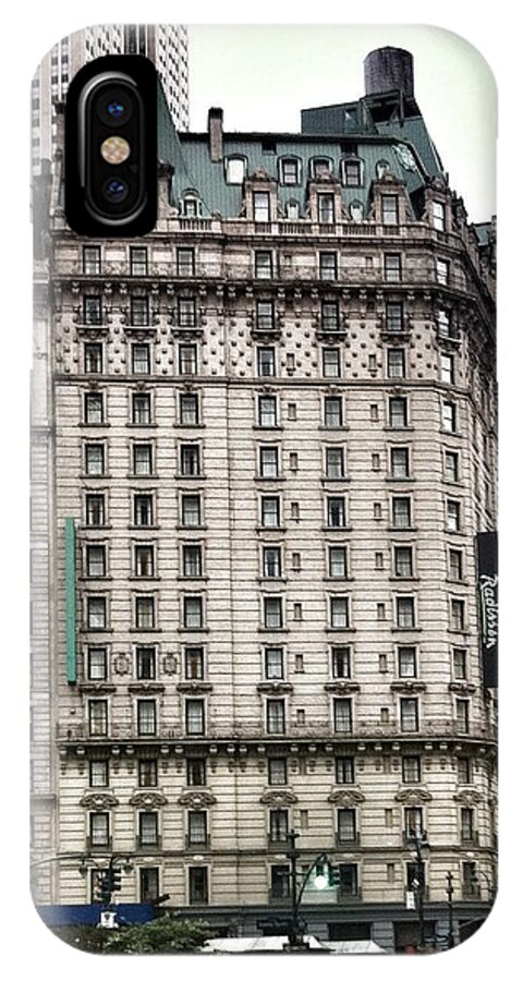 Hotel In Nyc iPhone X Case featuring the photograph NYC Radisson Hotel by Susan Garren