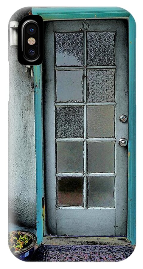 Door iPhone X Case featuring the photograph Occupant by Nick David