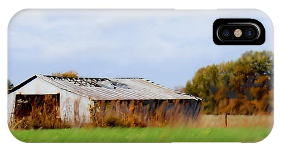 Barn iPhone X Case featuring the photograph Old Barn by Bonnie Willis