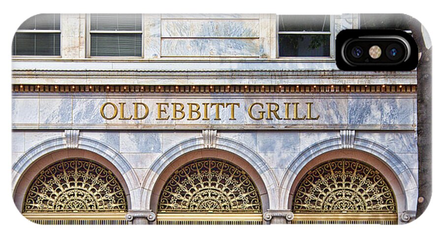 Old Ebbitt Grill iPhone X Case featuring the photograph Old Ebbitt Grill by Jemmy Archer