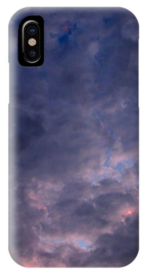 Sunrise iPhone X Case featuring the photograph Finally it Rained in Texas by Connie Fox