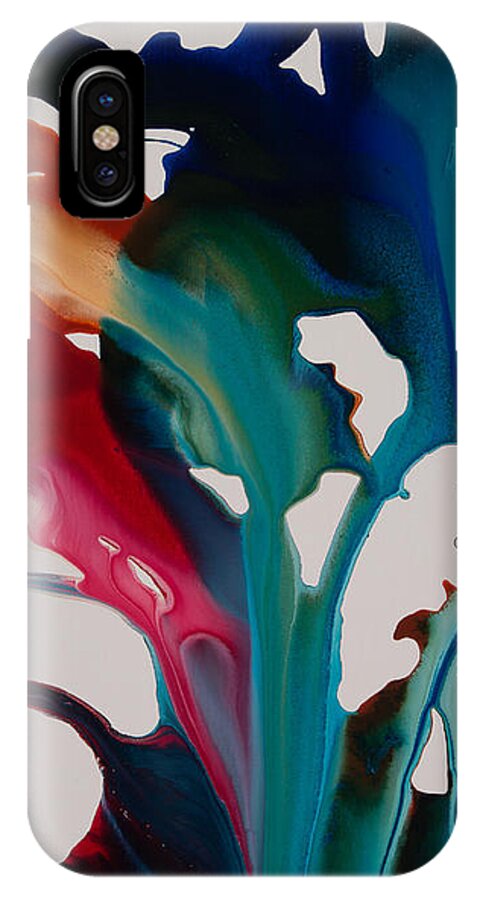 Acrylic iPhone X Case featuring the photograph Orchid C by Sherry Davis