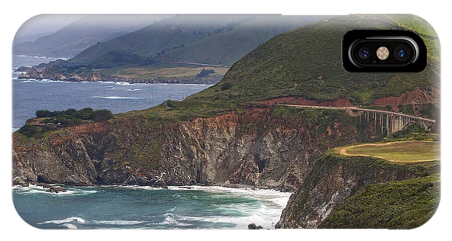 Bridge iPhone X Case featuring the photograph Pacific Coast View by Donna Doherty
