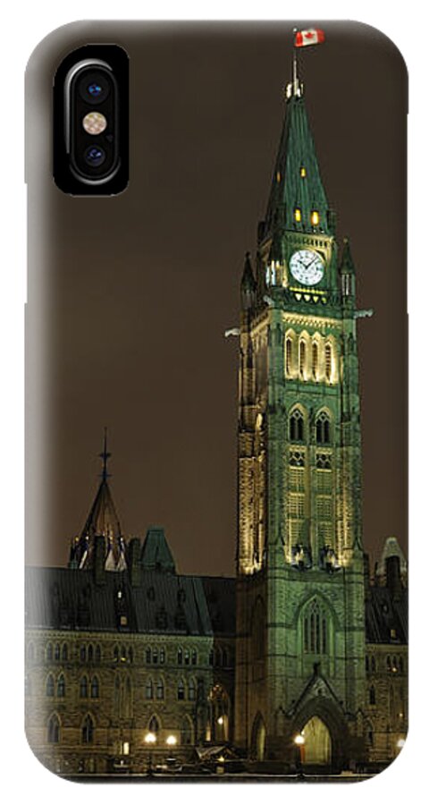 Parliament Hill iPhone X Case featuring the photograph Parliament Hill by Nina Stavlund