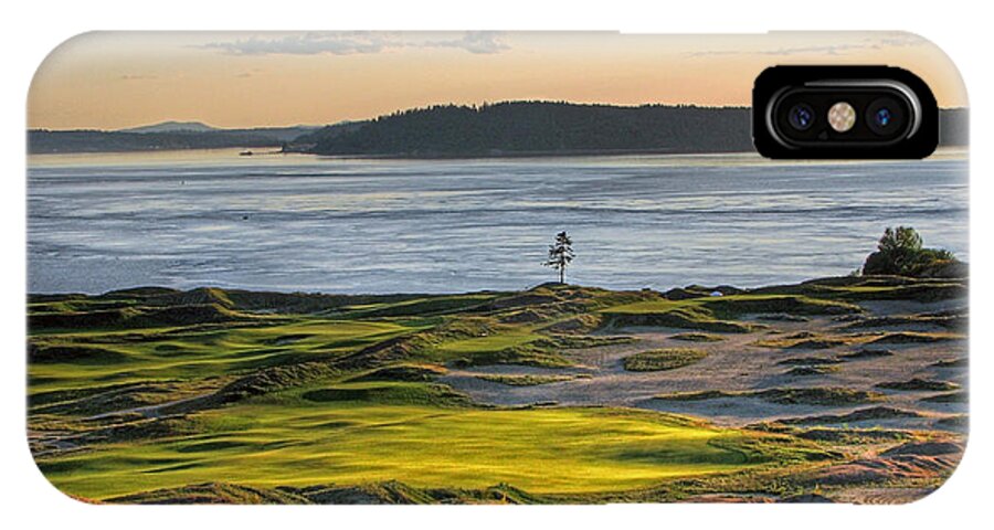Chambers Creek iPhone X Case featuring the photograph Pax - Chambers Bay Golf Course by Chris Anderson