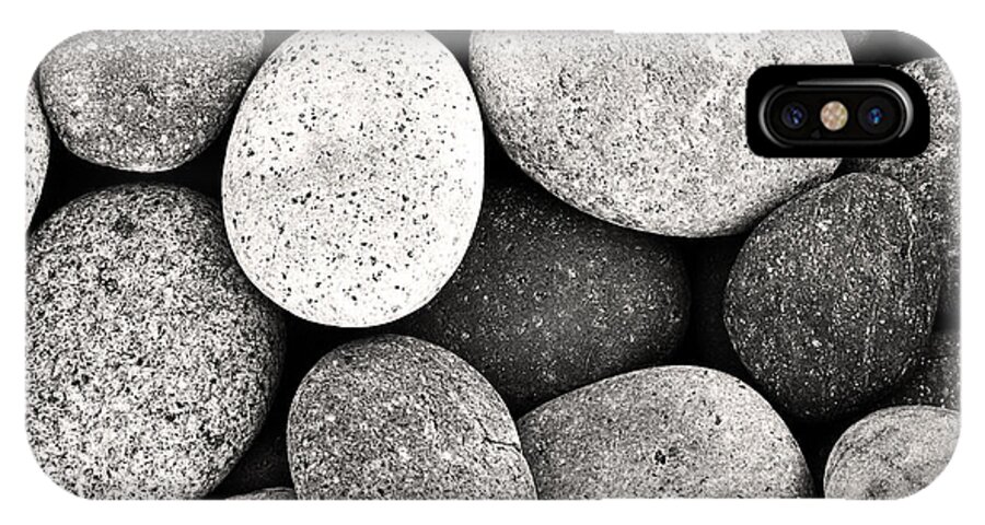 Stone iPhone X Case featuring the photograph Pebbles 1 by Sumit Mehndiratta