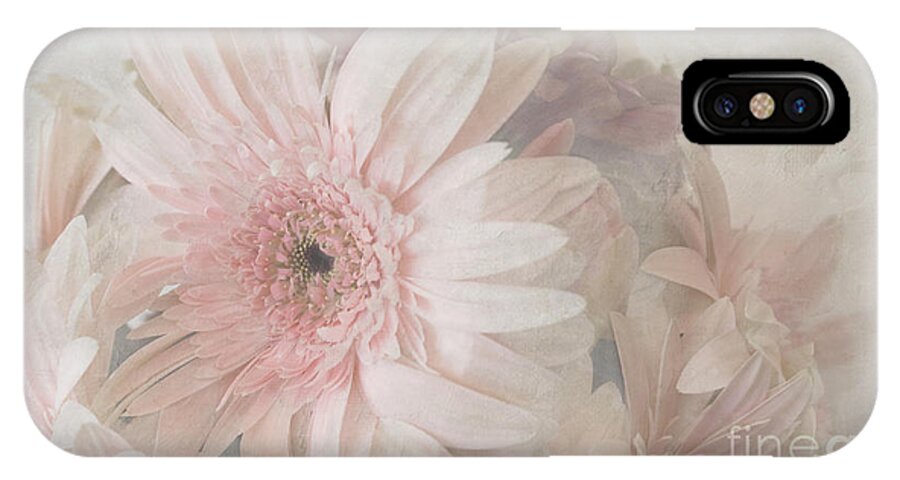 Pink iPhone X Case featuring the photograph Pink gerberas by Cindy Garber Iverson