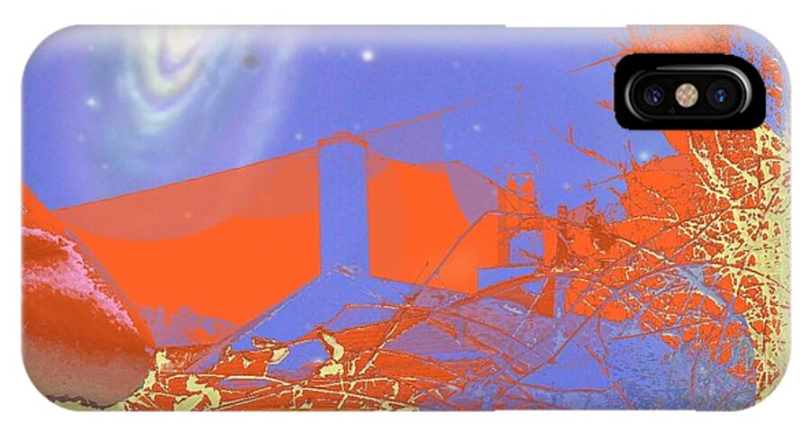 Sci Fi iPhone X Case featuring the photograph Planet Chuck by Laureen Murtha Menzl