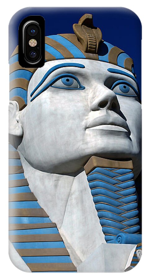 Luxor iPhone X Case featuring the photograph Recreation - Great Sphinx of Giza by Winston D Munnings