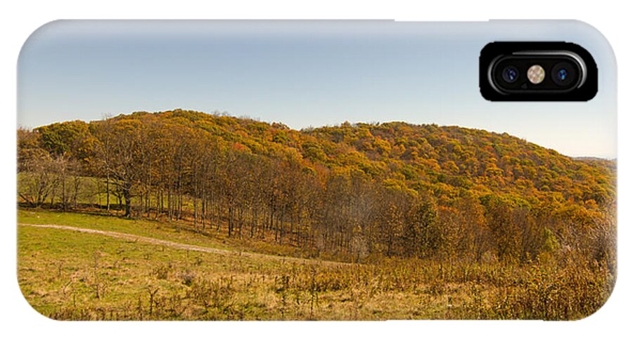Autumn iPhone X Case featuring the photograph Rich Mountain Autumn by Paul Rebmann