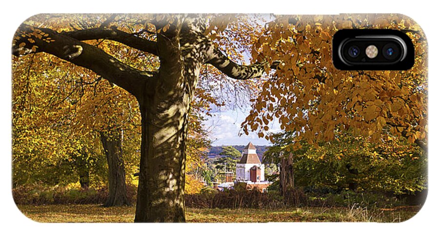 Richmond Park iPhone X Case featuring the photograph Richmond Autumn by Maj Seda