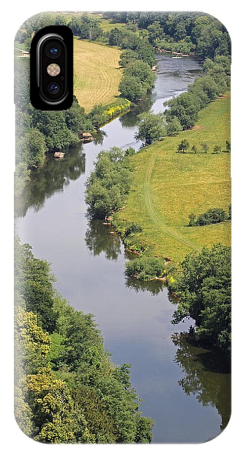 River Wye iPhone X Case featuring the photograph River Wye by Tony Murtagh
