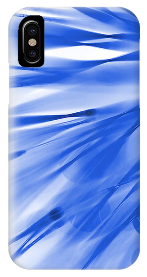 Abstract iPhone X Case featuring the photograph Roadhouse Blues by Dazzle Zazz
