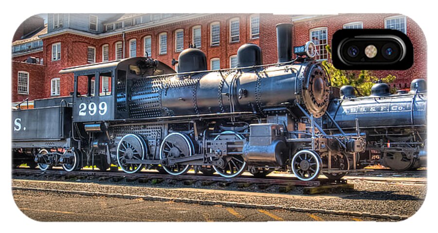Train iPhone X Case featuring the photograph Rogers #299 by Anthony Sacco