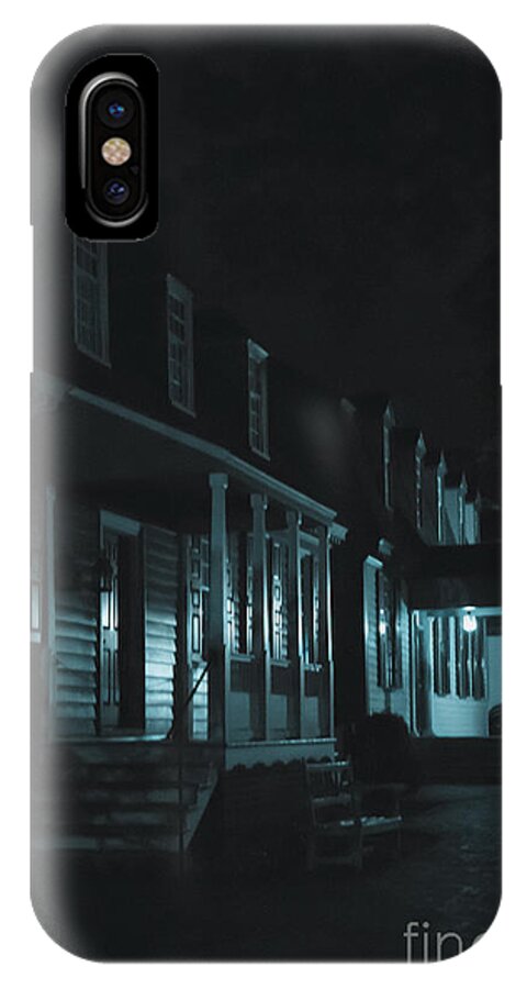 Homes iPhone X Case featuring the photograph Row Homes by Margie Hurwich
