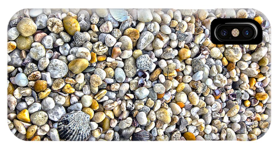 Sag Harbor iPhone X Case featuring the photograph Sag Harbor Rocky Bay Beach by Robert Seifert