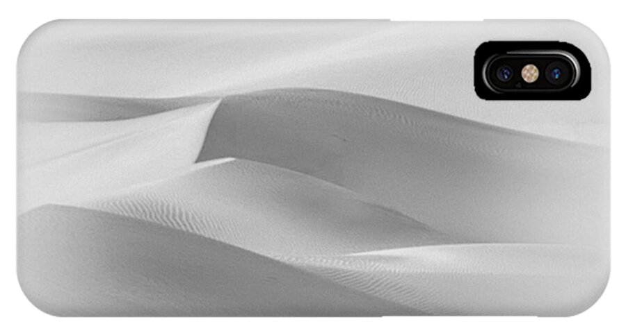 Sand Dunes iPhone X Case featuring the photograph Sandstorm by Gigi Ebert